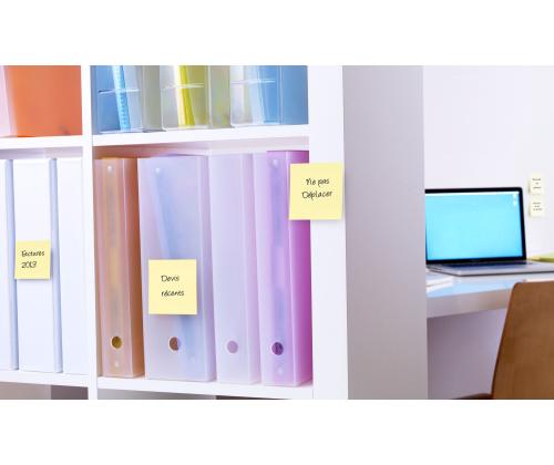 Märkmepaber 76x127mm POST-IT Super Sticky Carnival 6x90 lehte