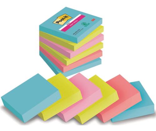 Märkmepaber 76x76mm POST-IT 654 SS Cosmic 6x90 lehte