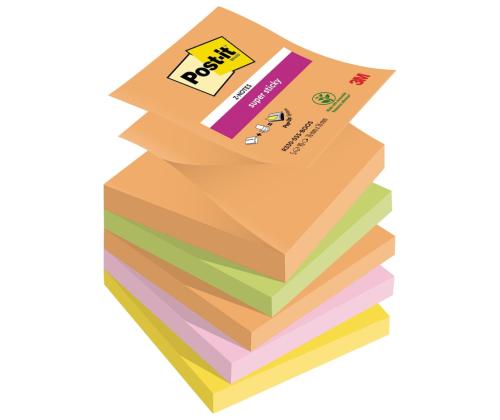 Märkmepaber 76x76mm POST-IT Z-notes R330 SS BOOST 5x90 lehte