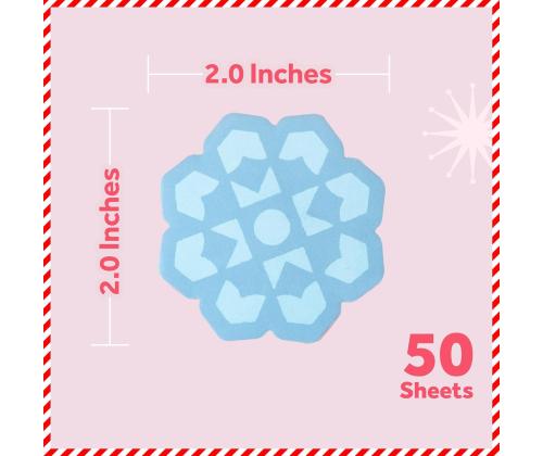 Märkmepaber POST-IT Jingle Lumehelbeke 50 lehte