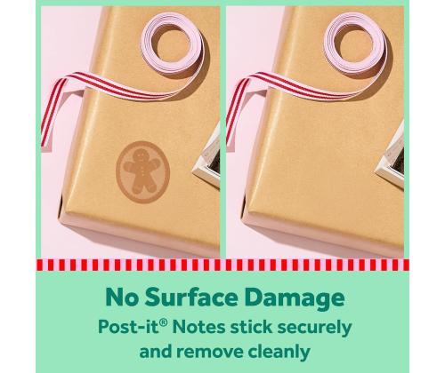 Märkmepaber POST-IT Jingle Piparkook 50 lehte