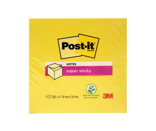 Märkmepaber POST-IT Super Sticky Notes, Cosmic Colour Collection, 47.6 mm x 47.6 mm, 90 lehtepakis, 12 PadsPack, Cardboard Pack