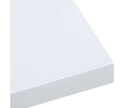 Lauaplaat ERGO 160x80cm, hallikasvalge, melamiinkattega puitlaastplaat