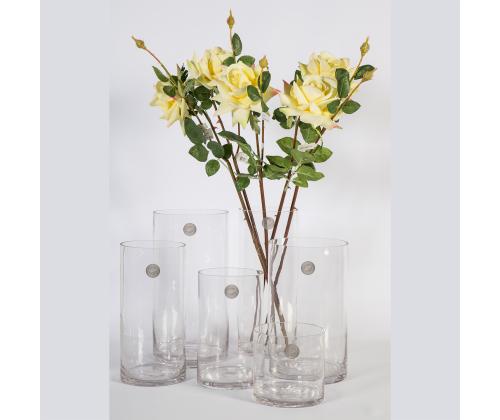 Vaas IN HOME D12xH30cm, läbipaistev klaas