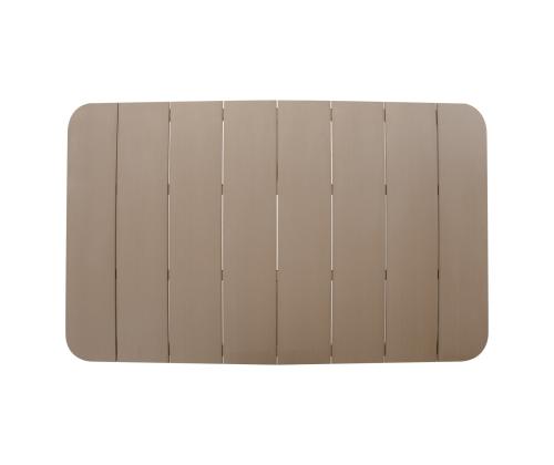 Laud NORWAY 147x90xH73cm, beež, alumiinium