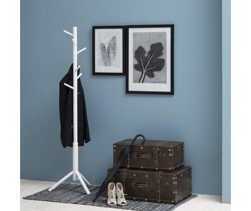 Põrandanagi BREMEN 51x45xH176cm, 8-nagi, valge