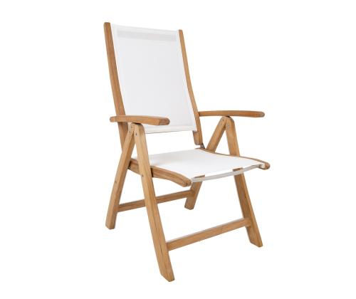 Söögilauakomplekt MALDIVE laud 220x100xH75cm, 6 kokkupandavat tooli 60x70xH110cm, tiikpuit