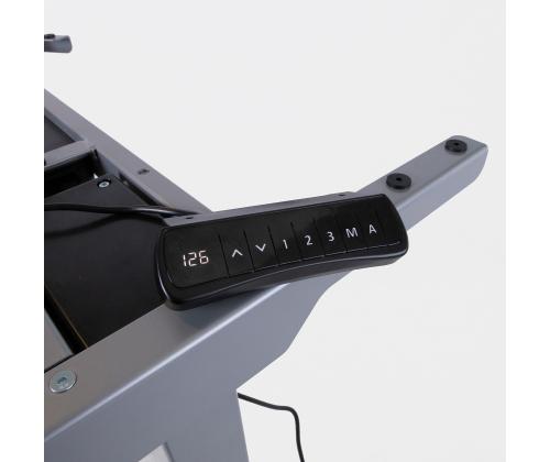 Töölaud ERGO OPTIMAL 2-mootoriga 140x80cm, must