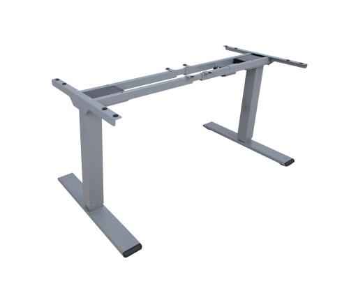 Töölaud ERGO OPTIMAL 2-mootoriga 140x80cm, must