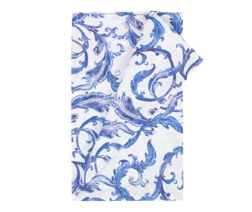 Laudlina LONETA 136x250cm, väänlevad lehed, 50% polüester, 50% puuvill, kangas 328