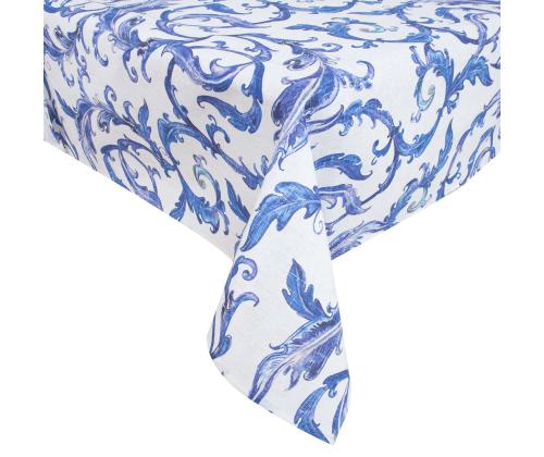 Laudlina LONETA 136x250cm, väänlevad lehed, 50% polüester, 50% puuvill, kangas 328