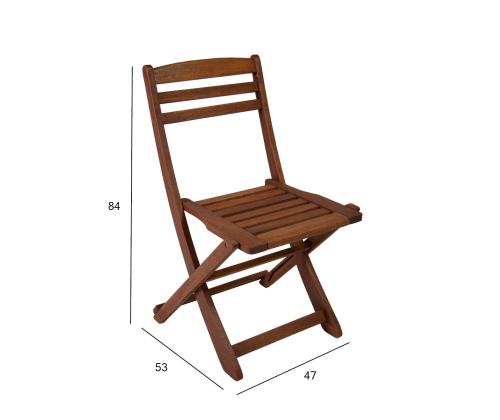 Tool ROUEN 47x53xH84cm, meranti