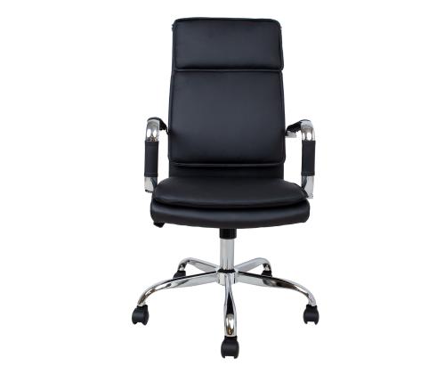 Töötool ULTRA 54,5x60xH106,5-116,5cm, must kunstnahk