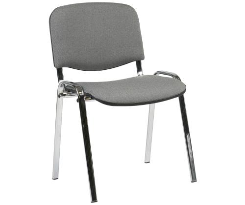 Klienditool ISO, 54,5x42,5xH82cm, iste: kangas: värvus: hall, raam: kroomitud