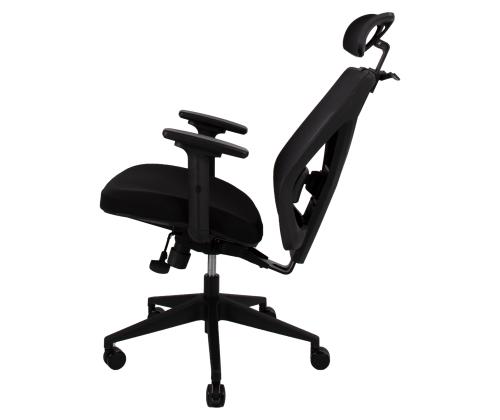 Töötool MIKE 64x65xH110-120cm, must