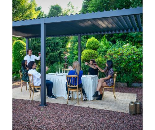 Varikatus MIRADOR-111 3x6m, tumehall