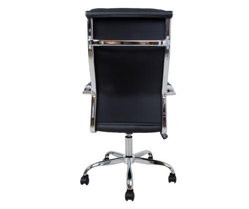 Töötool ULTRA 54,5x60xH106,5-116,5cm, must kunstnahk