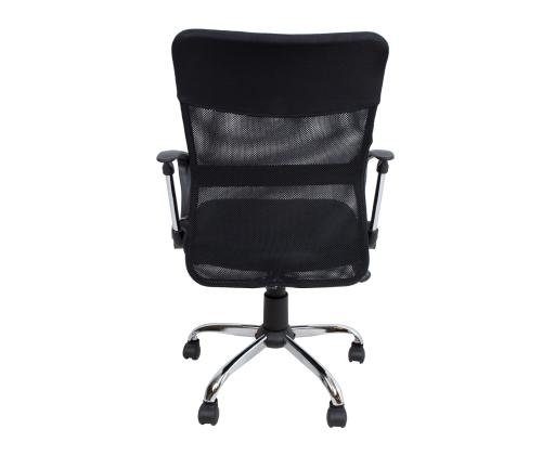 Töötool DARIUS, 57x57xH93-103cm, must, polüesterkangas, metall