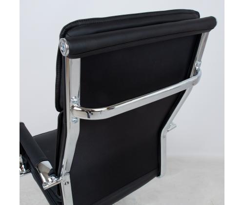 Töötool ULTRA 54,5x60xH106,5-116,5cm, must kunstnahk