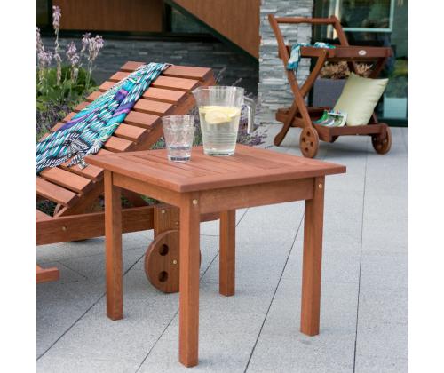 Abilaud BORDEAUX 50x50xH50cm, meranti