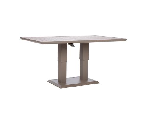 Laud MARENDA 150x90xH52-75cm, hallikasbeež