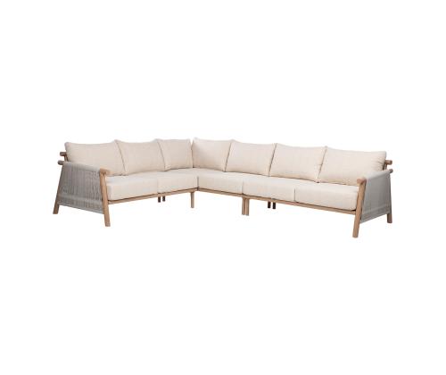 Nurgadiivan DIANA 286x218xH70/78cm, beige