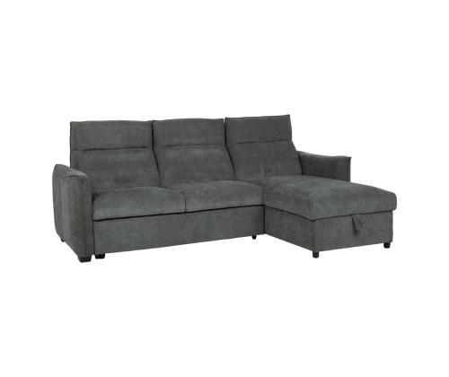 Nurgadiivanvoodi SCALA 244x155/88xH102cm, oliiviroheline