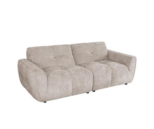 Diivan DAMALI 3-kohaline 224x96xH81cm, helepruun