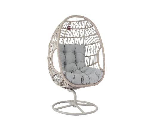 Puhketool CASSIA pöörlev 85x85xH151cm, beež