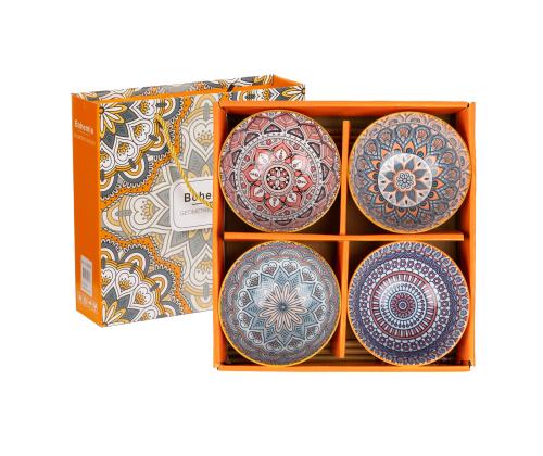 Komplekt BOHEMIA 4-kaussi, värviline