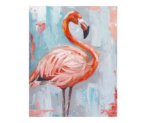 Õlimaal 80x100cm, flamingo