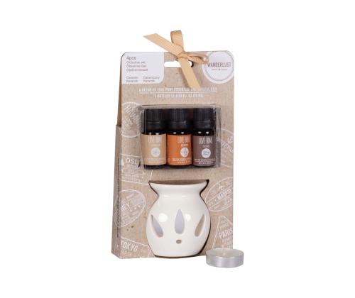 Aroomiõli keraamiline komplekt LOVE HOME, mix