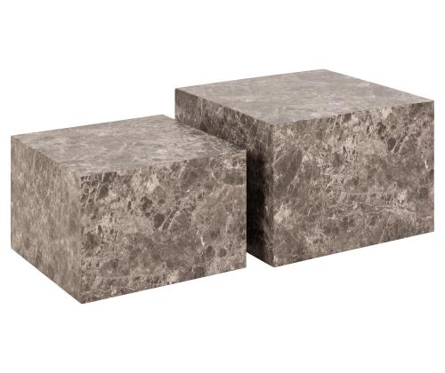 Diivanilaud DICE 58x58xH40cm, helepruun