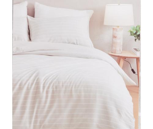Voodipesukomplekt STRIPE RIOS 140x200cm 1tk, 50x75cm 1tk