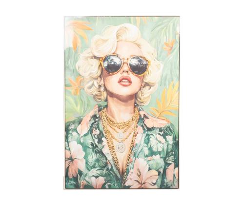 Maal raamiga FAMOUS 82.5x122.5cm, "Marilyn"