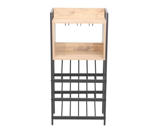 Veiniriiul HANNES 51x30xH108cm, rustik melamiin