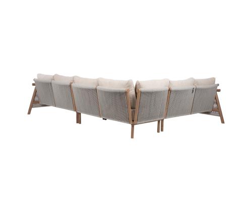 Nurgadiivan DIANA 286x218xH70/78cm, beige