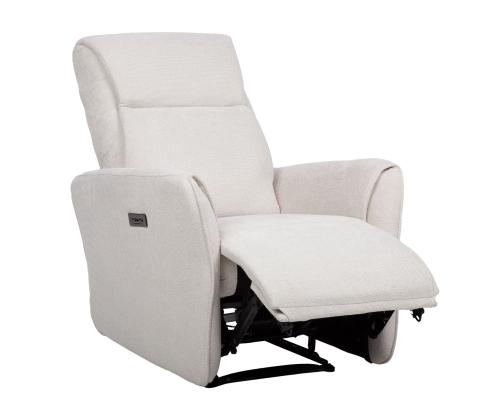 Tugitool HEIDY elektriline recliner 79x97xH104cm, valge