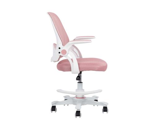 Laste töötool EMMY jalatoega 59x57xH87-99cm, roosa