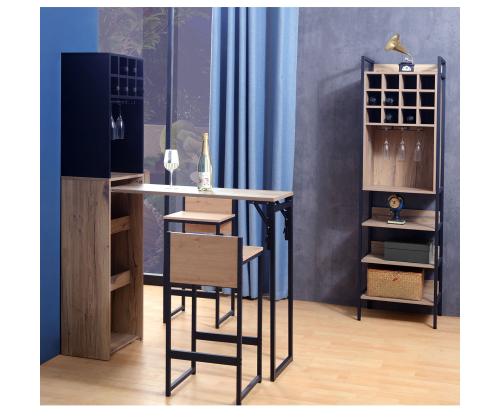 Veiniriiul HANNES 52x40xH180cm, rustik melamiin