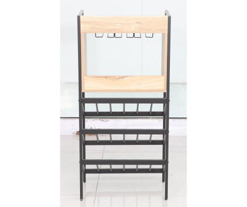 Veiniriiul HANNES 51x30xH108cm, rustik melamiin