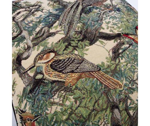 Padi HOLLY 45x45cm, linnud metsas, 50% polüester, 50% puuvill, kangas 763