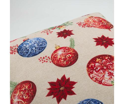 Padi CHRISTMAS NEW 45x45cm, jõuluehted, 50% polüester, 50% puuvill, kangas 576