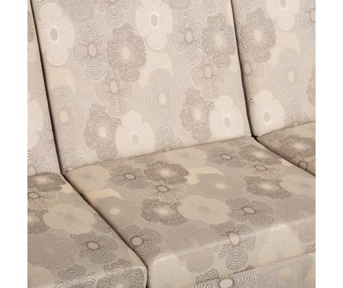 Kiigepadjad MONTREAL 114x52x9cm, beežid ringid, kangas 110, 100% polüester