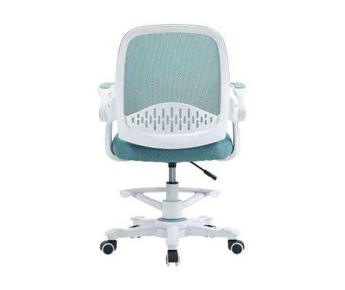 Laste töötool EMMY jalatoega 59x57xH87-99cm, türkiissinine