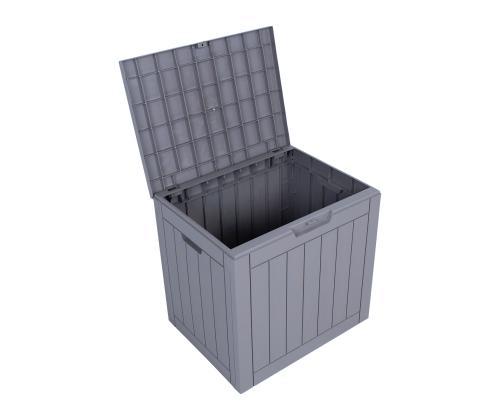 Säilituskast PORTOLA 56x43xH53cm/118L, hall plastik