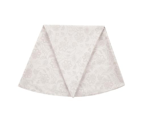 Laudlina PARTY pitsiga, D170cm, heledad lilled, 50% polüester, 50% puuvill, kangas 589