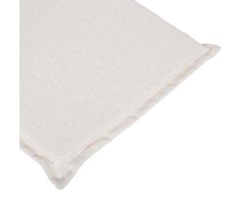 Lamamistooli kate SUMMER 55x190x5cm, naturaalvalge, 100% polüester, kangas 467