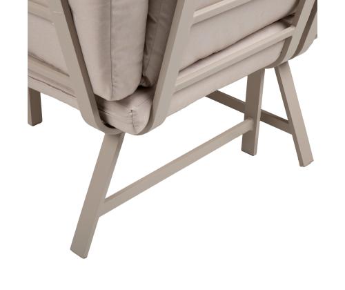 Aiamööblikomplekt UPLAND laud ja nurgadiivan, beež