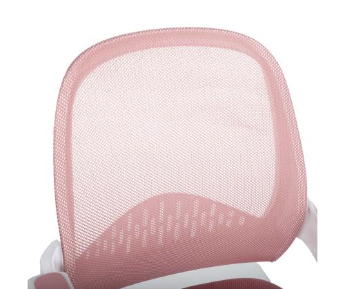 Laste töötool EMMY jalatoega 59x57xH87-99cm, roosa